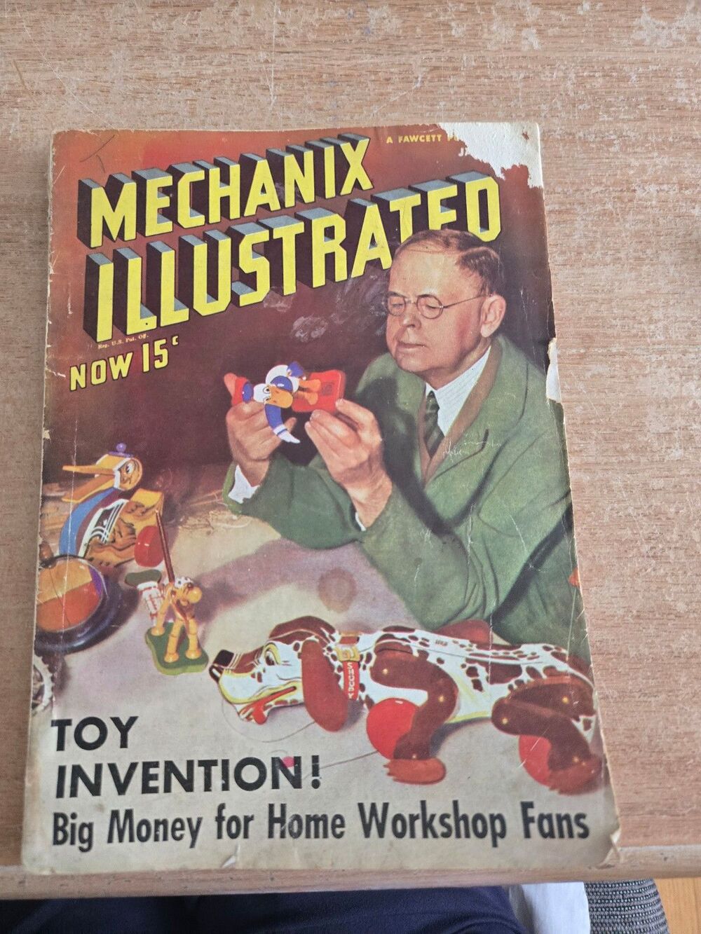 Mechanix Illustrated Magazine Vol 21 #3 Fawcett Paperback Jan 1939